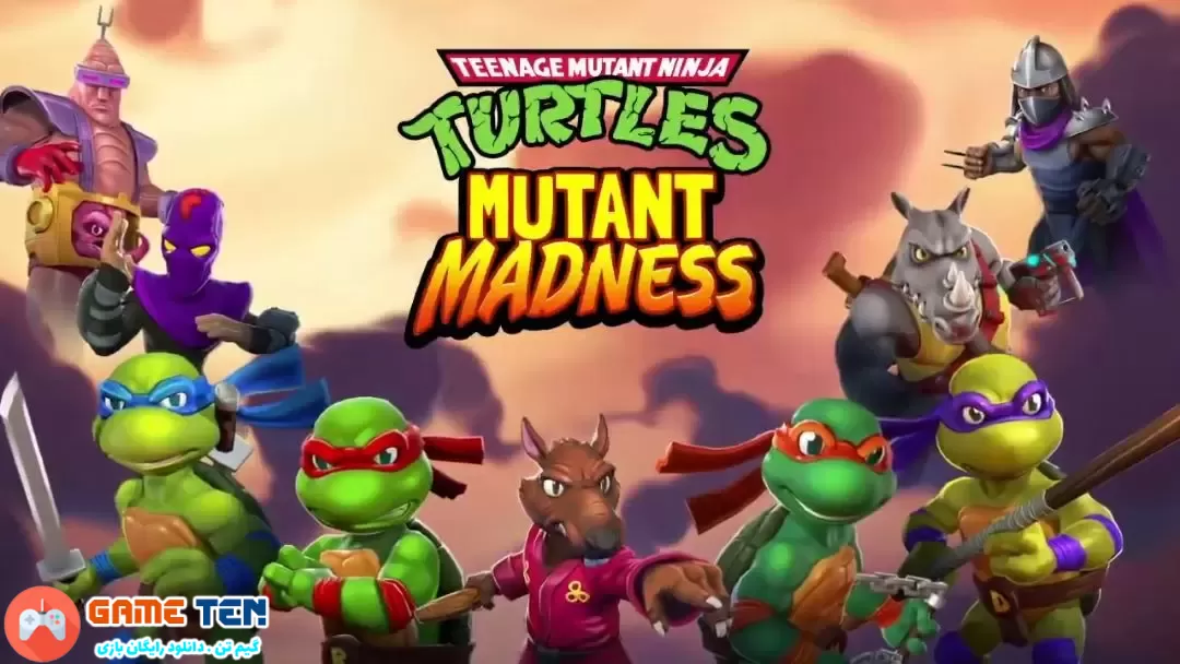 دانلود مود TMNT Mutant Madness - بازی لاکپشت های نینجا جنون اندروید